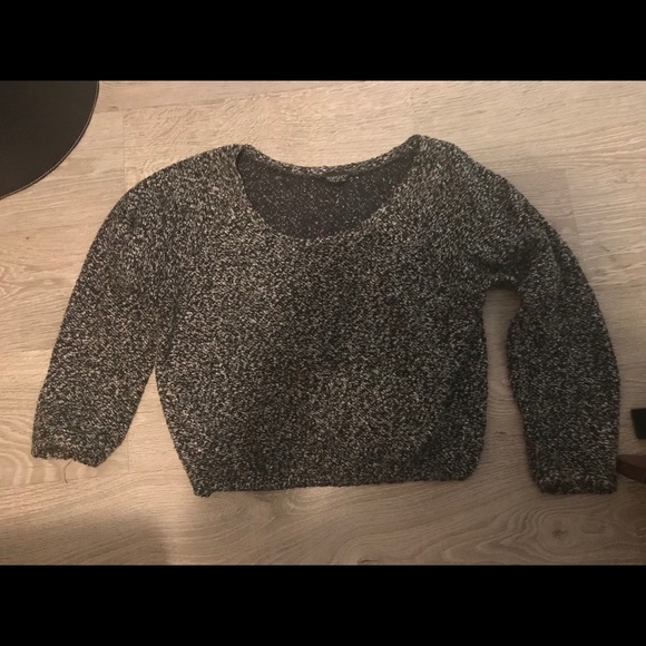 TOPSHOP black/grey sweater - Picture 3 of 3